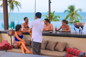 2 outdoor pools, pool umbrellas, pool loungers