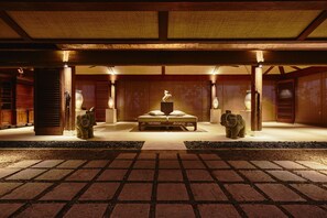 Interior entrance