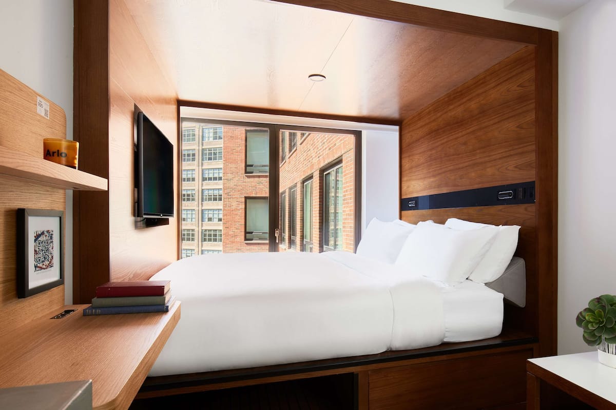 Premium bedding, down duvets, in-room safe, desk