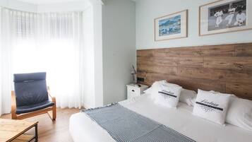 Free minibar items, in-room safe, desk, blackout curtains