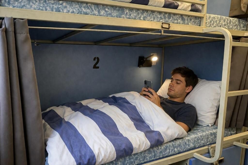 Coffre-fort, accès au Wi-Fi (inclus), literie fournie