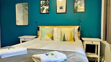 Doppelzimmer | Zimmersafe, kostenloses WLAN, Bettwäsche