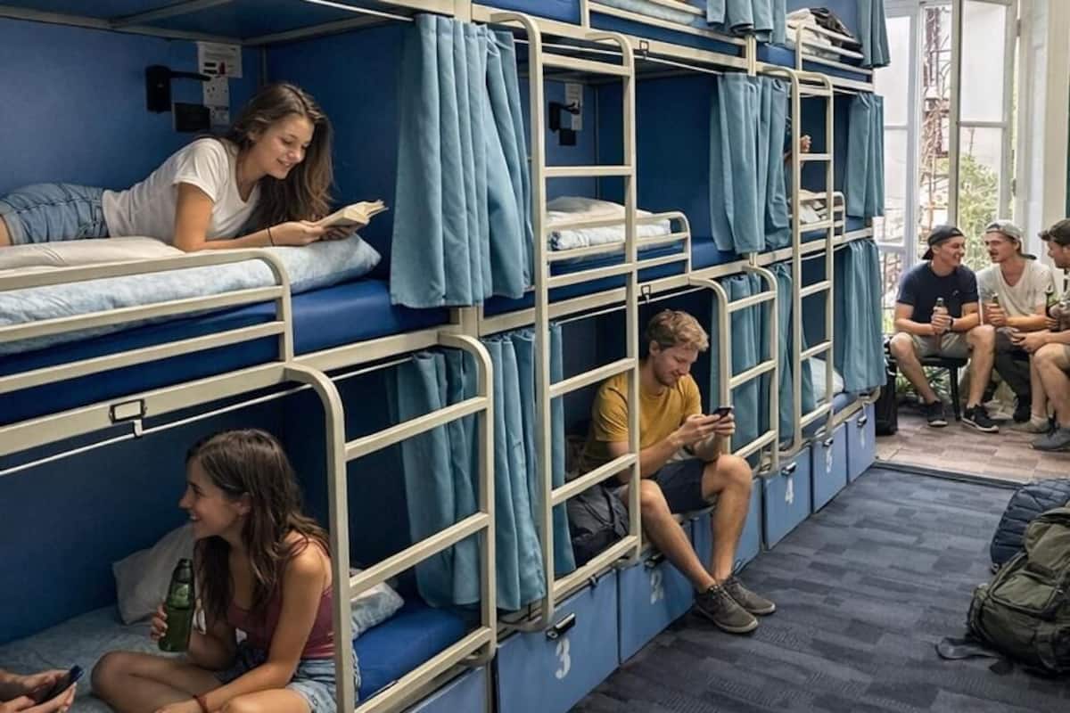 1 bed in a 9 beds standard shared dormitory ensuite