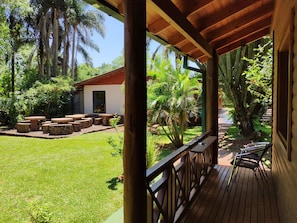 Balcony view - Posada 21 Oranges (Puerto Iguazú)