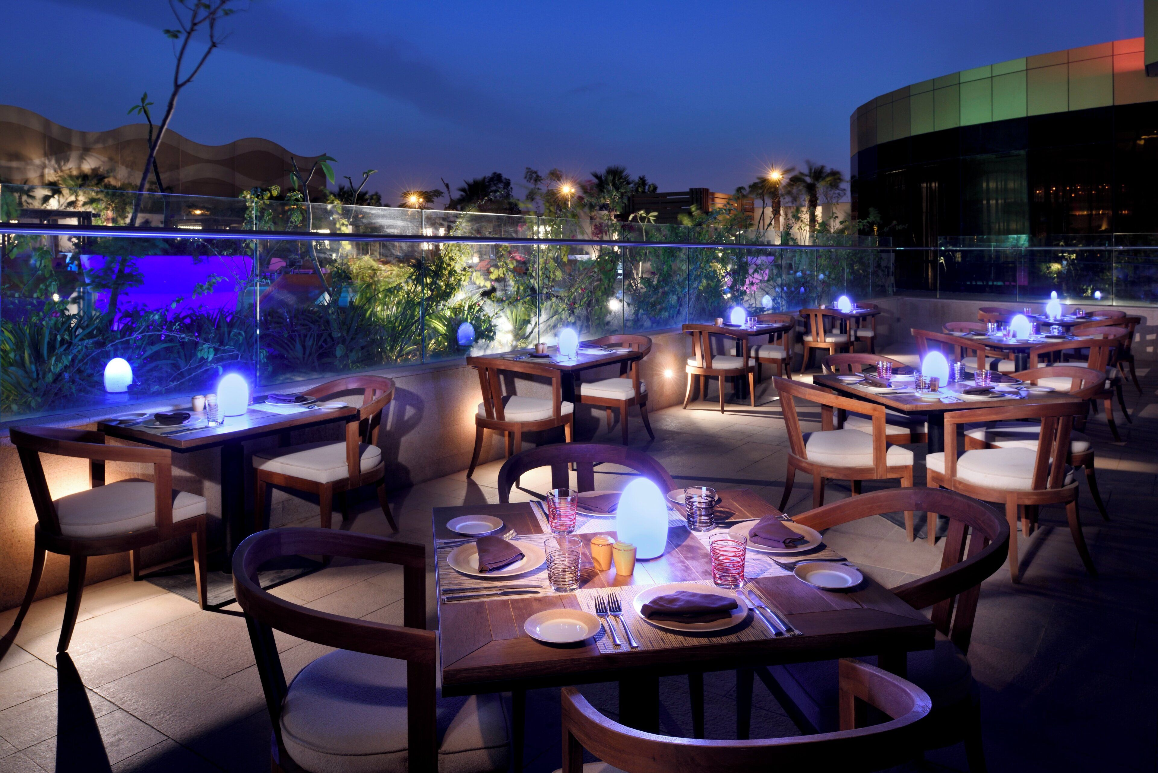4 restauranter, frokost serveres