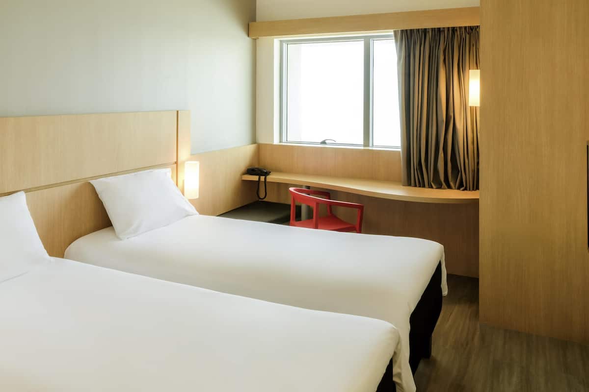 Standard Twin Room, 2 Single Beds | In-room safe, soundproofing, free cots/infant beds, free WiFi