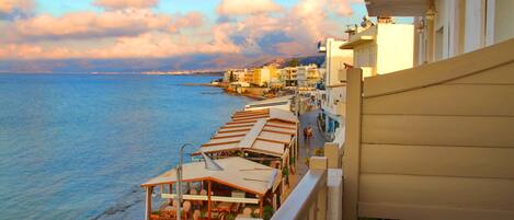 Uitzicht vanuit accommodatie