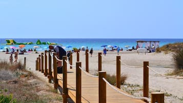 Beach nearby, 3 beach bars