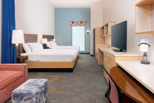 高档床上用品、客房内保险箱、免费婴儿床、免费 WiFi