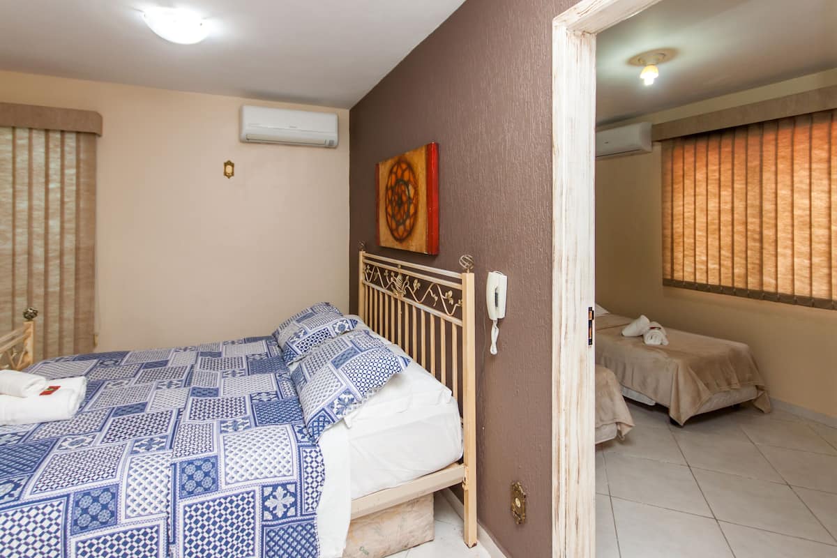 Family Double or Twin Room, 2 Bedrooms | Premium bedding, minibar, in-room safe, free WiFi