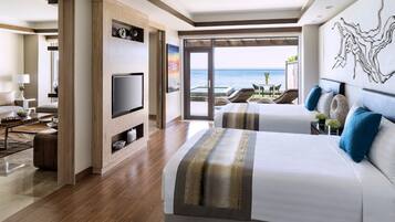 One Bedroom Oceanfront Villa Queen-Children (6-11 yrs old) will incur additional charge for breakfas | Free minibar, in-room safe, individually furnished, desk