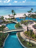 Outdoor pool, cabanas (surcharge), pool umbrellas