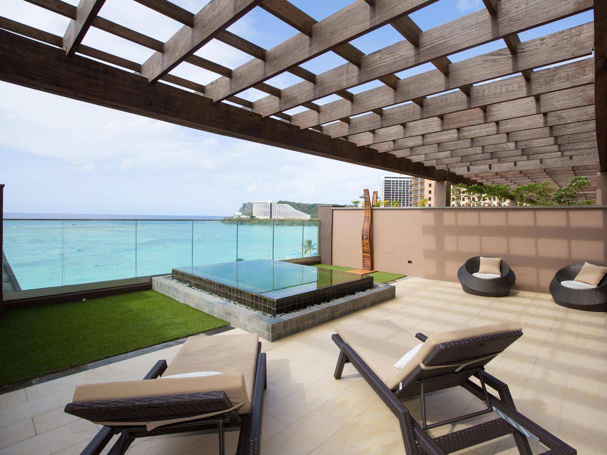 객실에서 보이는 전망