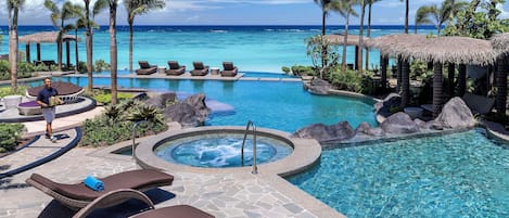 Außenpool, Cabañas (gegen Gebühr), Sonnenschirme