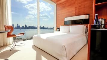 1 makuuhuone, minibaari, tallelokero huoneessa, työpöytä