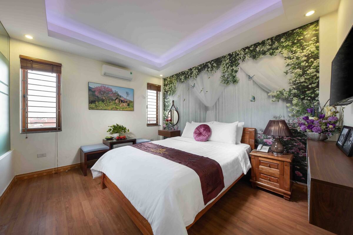 1 slaapkamer, luxe beddengoed, Select Comfort-bedden, een minibar