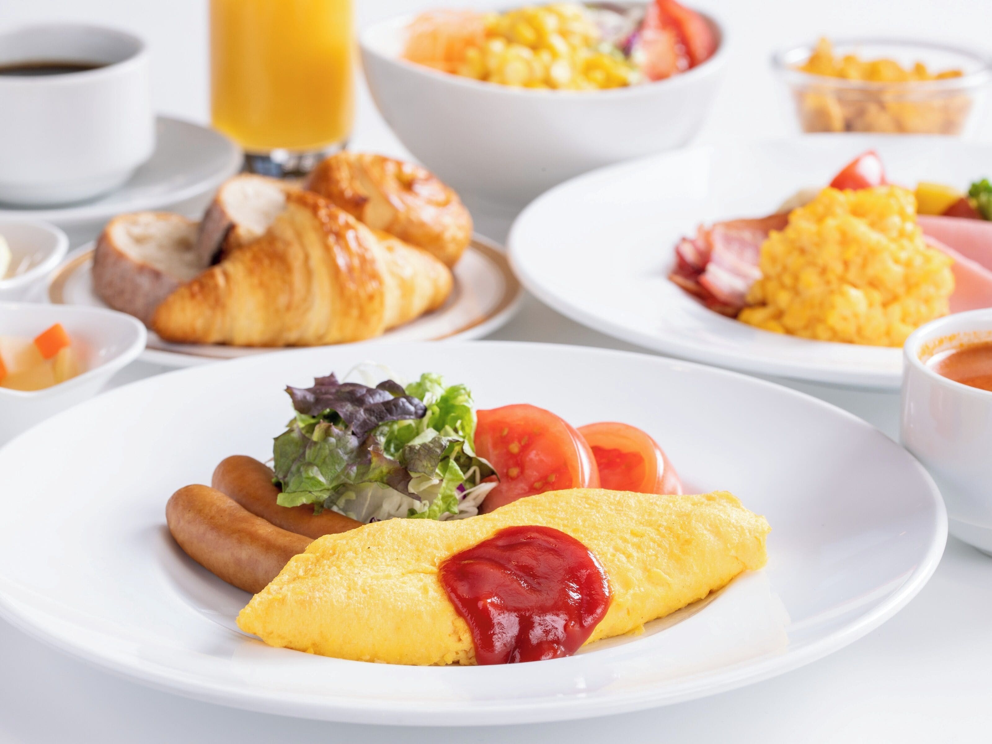 daily buffet breakfast (jpy 1980.00 per person)