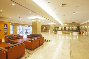 Sitteområde i lobbyen