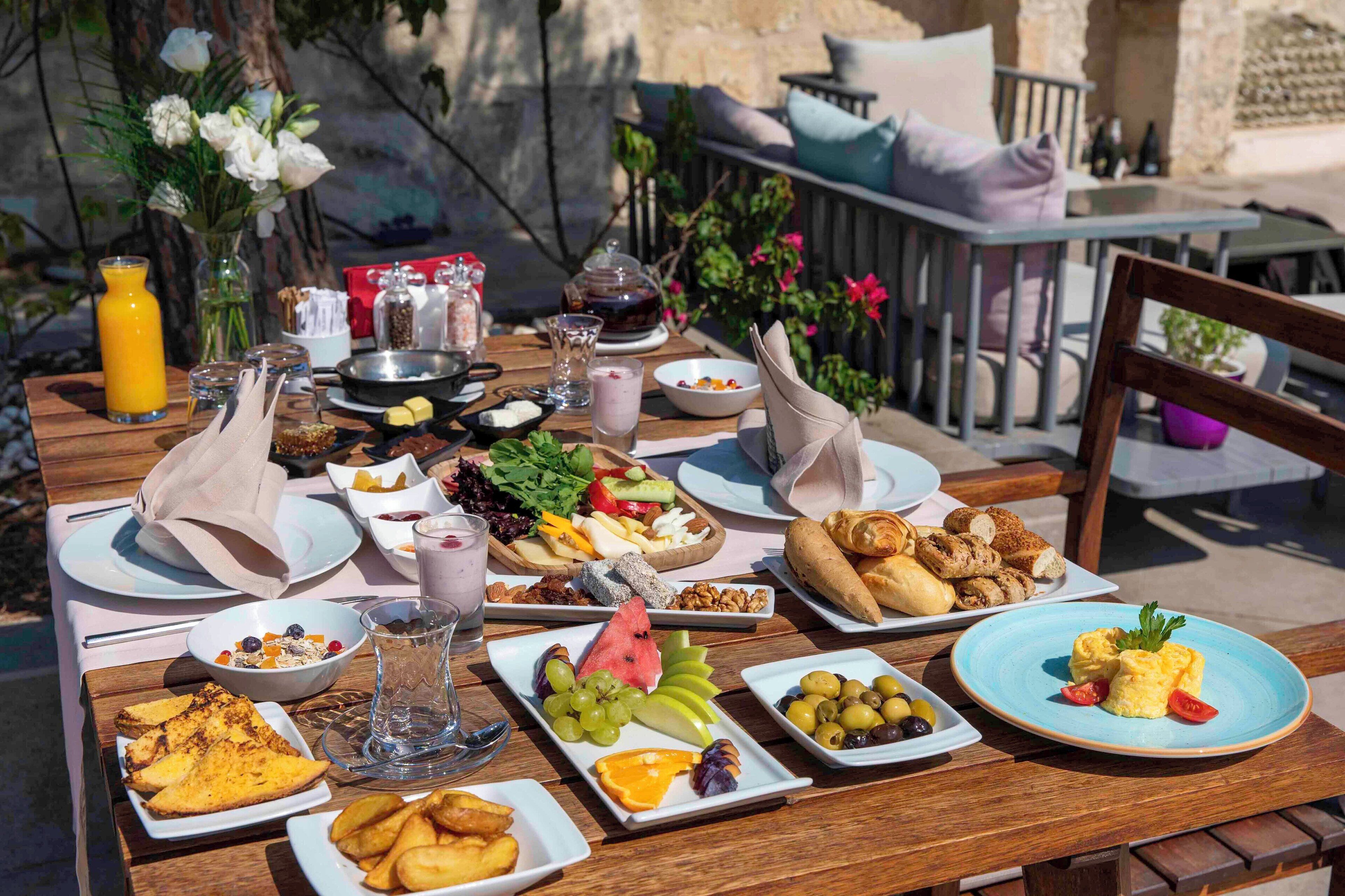 Petit déjeuner continental compris tous les jours