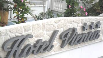 Fassade der Unterkunft