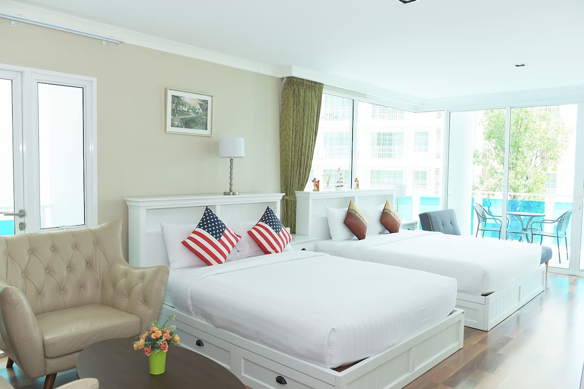 Studio with Sofa Bed E205 | 1 slaapkamer, individueel gedecoreerd, gratis wifi, rolstoeltoegankelijk