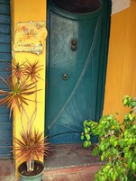 Entrada de la propiedad