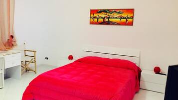 Een minibar, extra bedden, gratis wifi