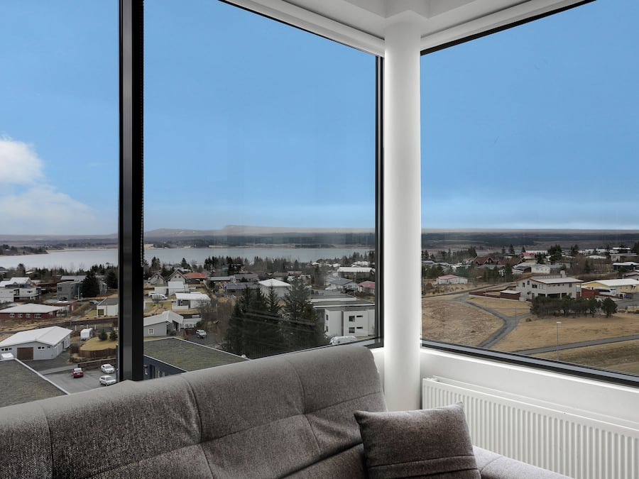 Corner Apartment with View | Living area | LED TV