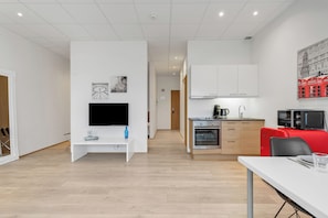 Familienstudio | Wohnbereich | LED-Fernseher