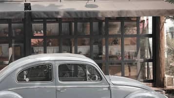 Majoituspaikan julkisivu