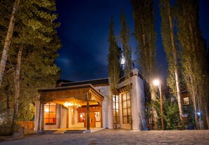 Front of property – evening/night