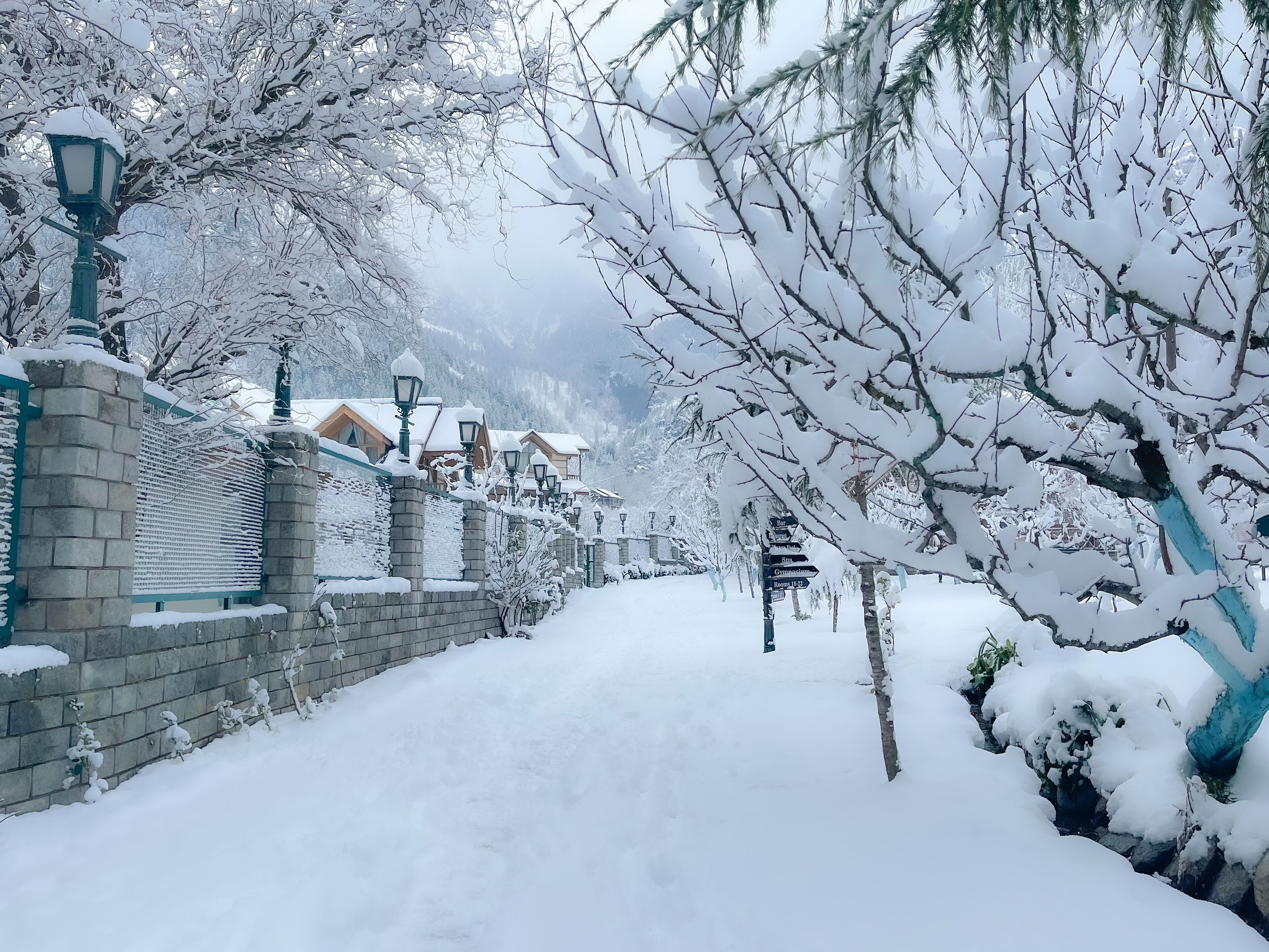 Entrada de la propiedad
