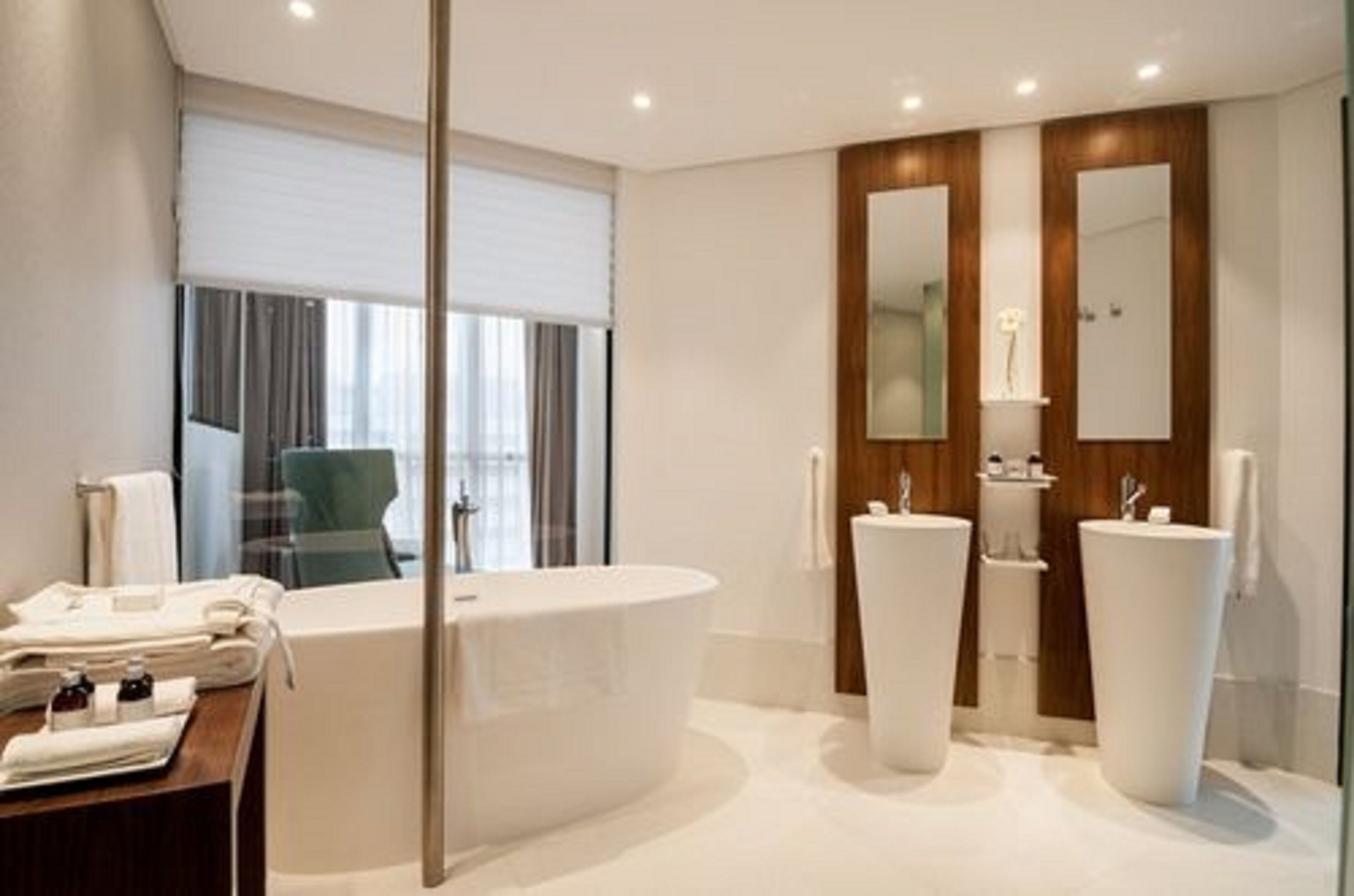 suite (parana) | bathroom | combined shower/bathtub, deep-soaking bathtub, free toiletries