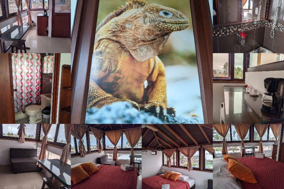 Junior Suite, 1 King Bed with Sofa bed, Refrigerator & Microwave, Sea View | In-room safe, desk, WiFi (free)