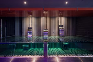 Sauna, Turkish bath, body treatments, hydrotherapy, aromatherapy
