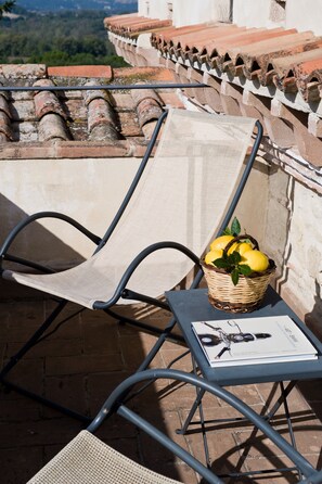 Suite exclusiva, vista al jardín | Terraza o patio