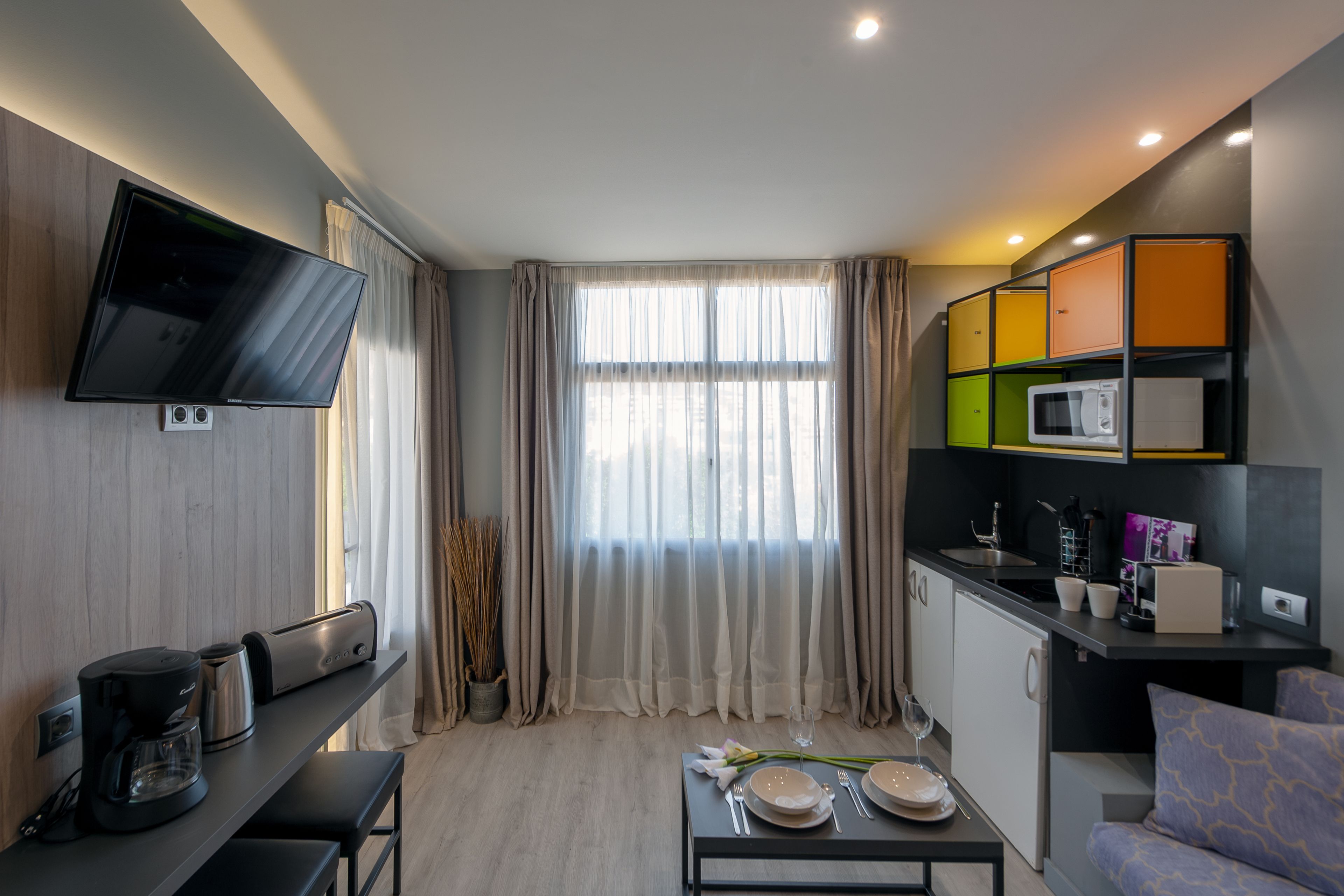 studio | living room | tv