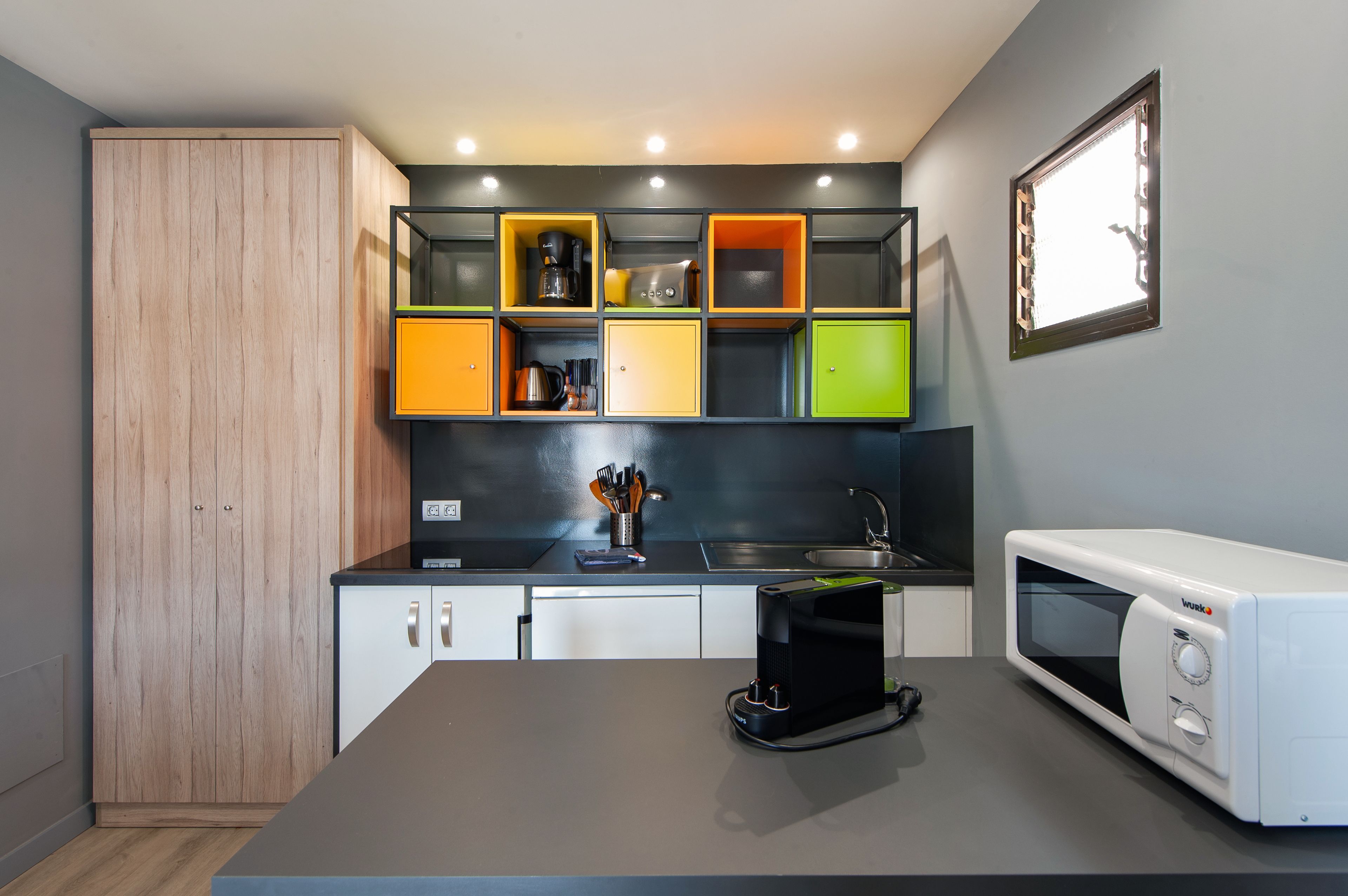 apartment | private kitchen | electric kettle