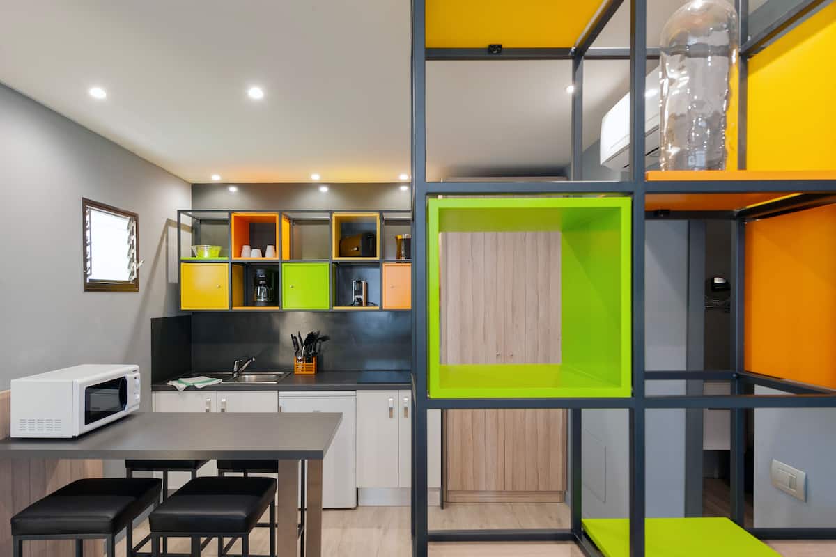 apartment | private kitchen | electric kettle