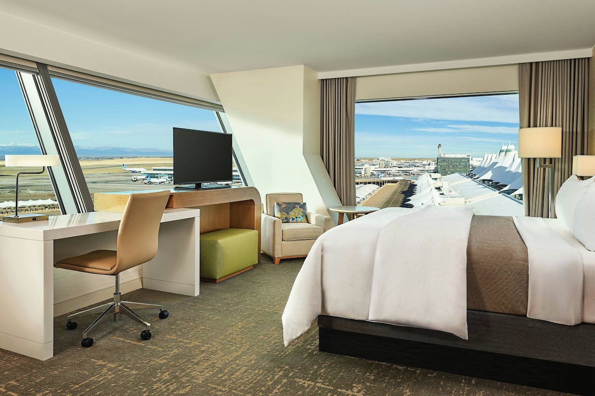 Premium bedding, down duvets, pillow-top beds, in-room safe