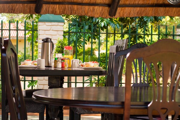 Free daily full breakfast