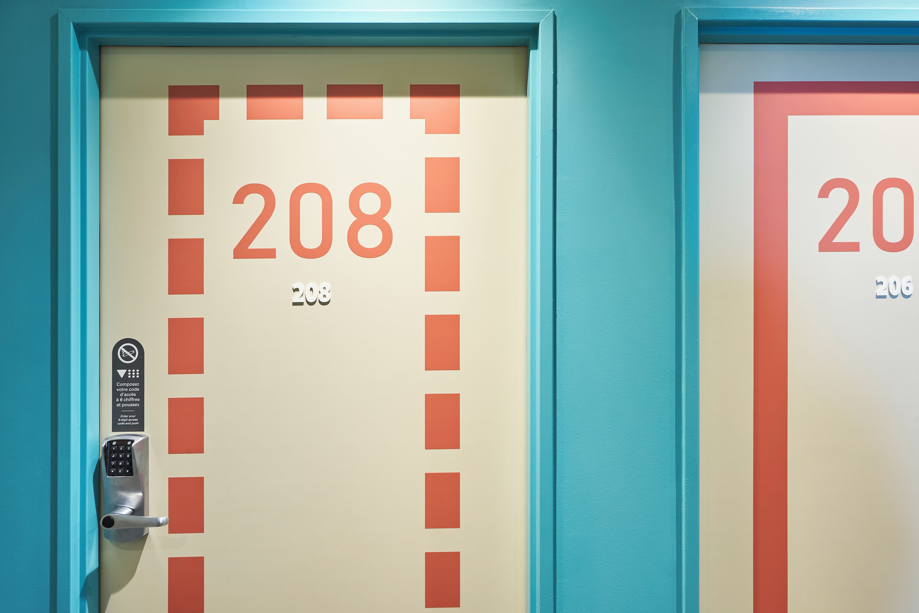 Literie de qualité supérieure, bureau, chambres insonorisées