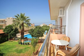 Studio | Balcony - Maria Apartments (Hersonissos)