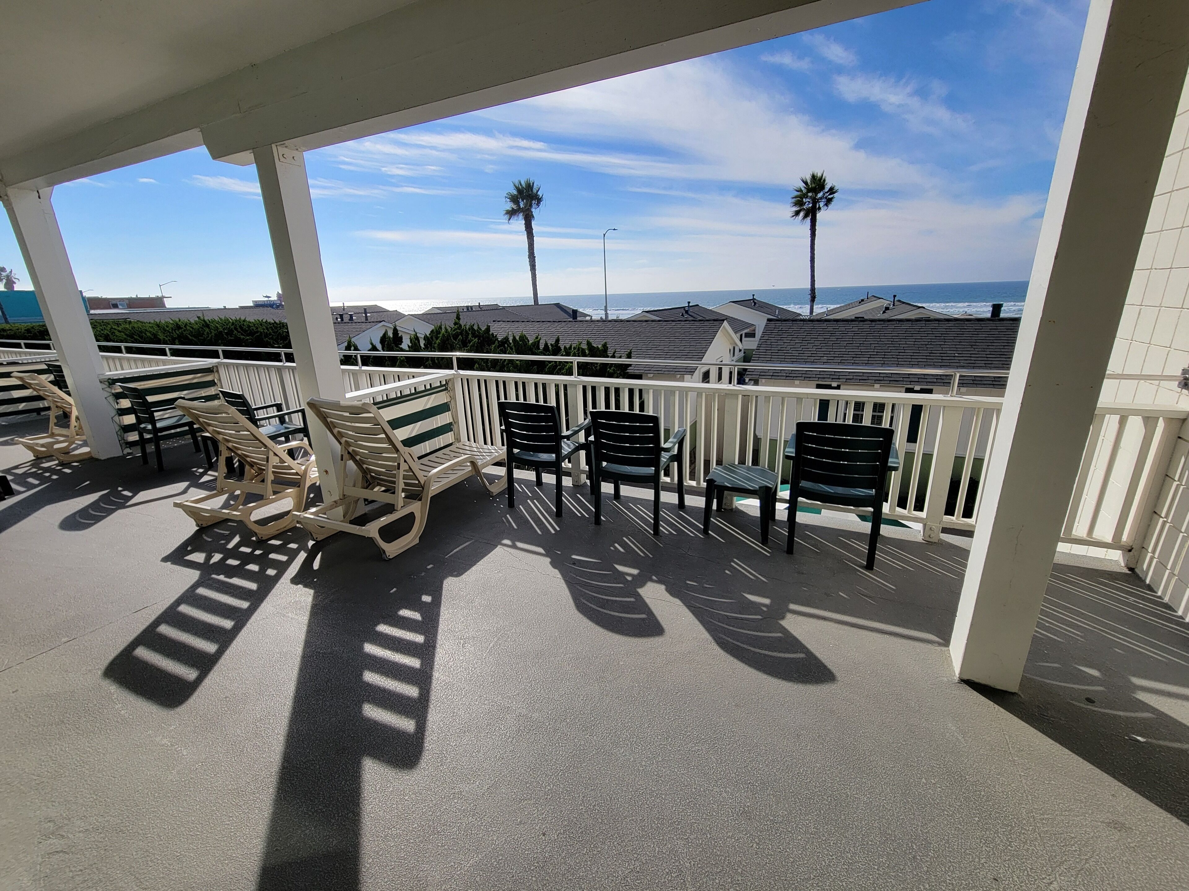 Appartamento Standard, 1 camera da letto, terrazzo, vista oceano | Terrazza/patio