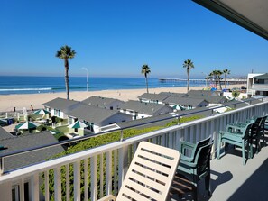 Standard Apartment, 2 Bedrooms, Terrace, Sea View | Terrace/patio - The Beach Cottages (San Diego)