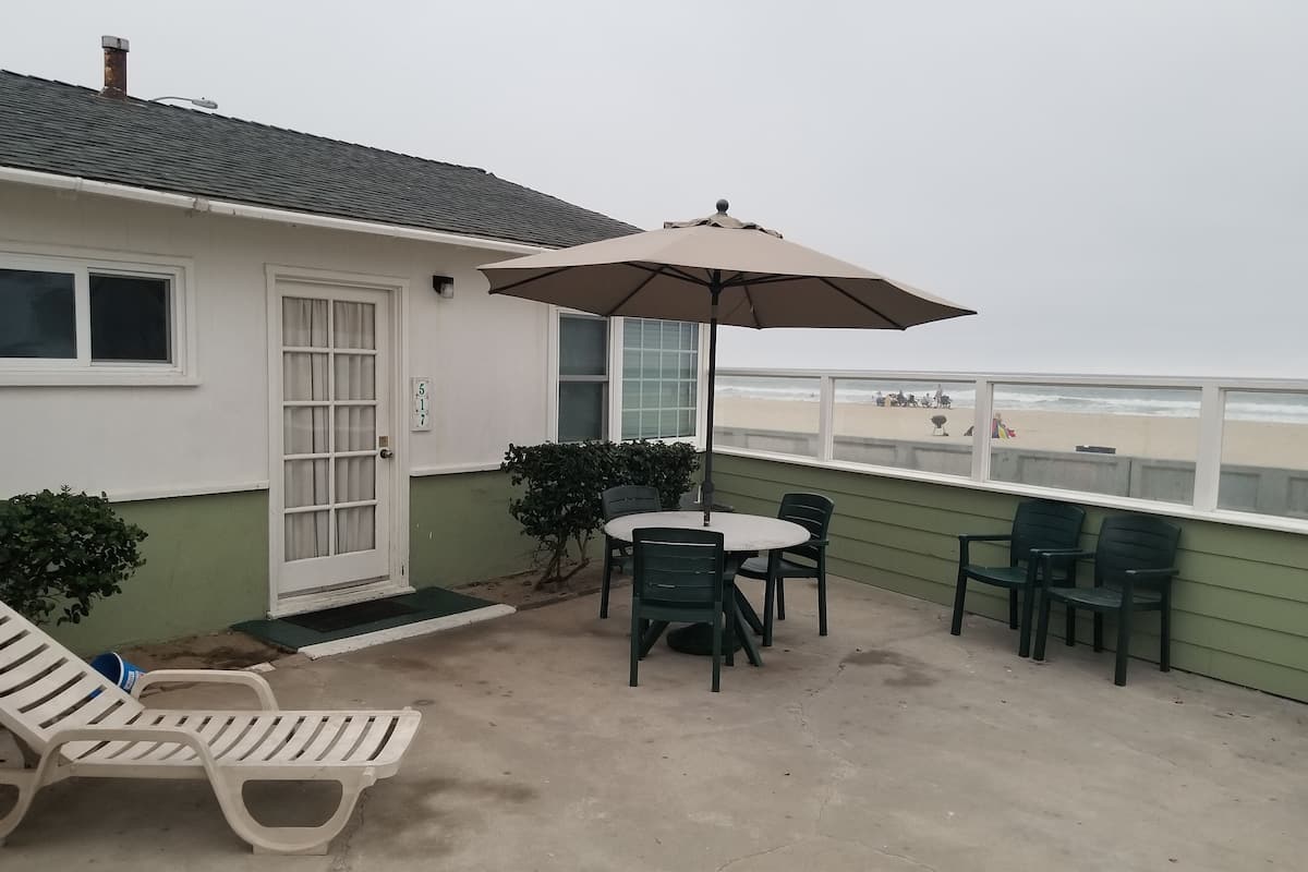 Standard Cabin, 1 Bedroom, Beach View, Oceanfront | Terrace/patio
