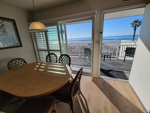 Standard Apartment, 1 Bedroom, Terrace, Ocean View | Iron/ironing board, free WiFi, bed sheets - The Beach Cottages (San Diego)