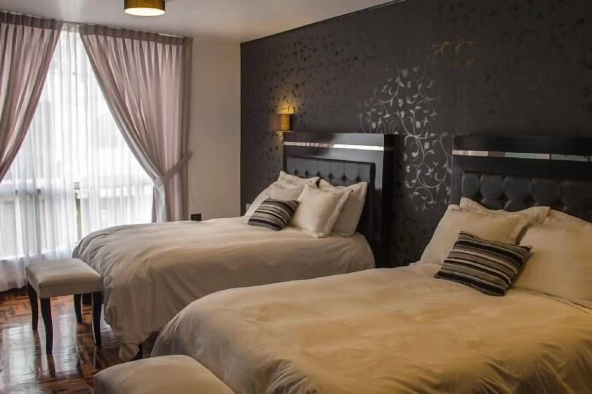 Chambre avec lits jumeaux