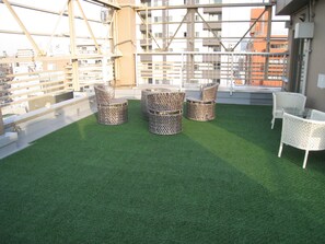 Rooftop terrace