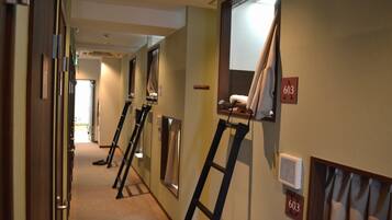 Two Adjacent Capsule Rooms for Male | Iron/ironing board, free WiFi, bed sheets